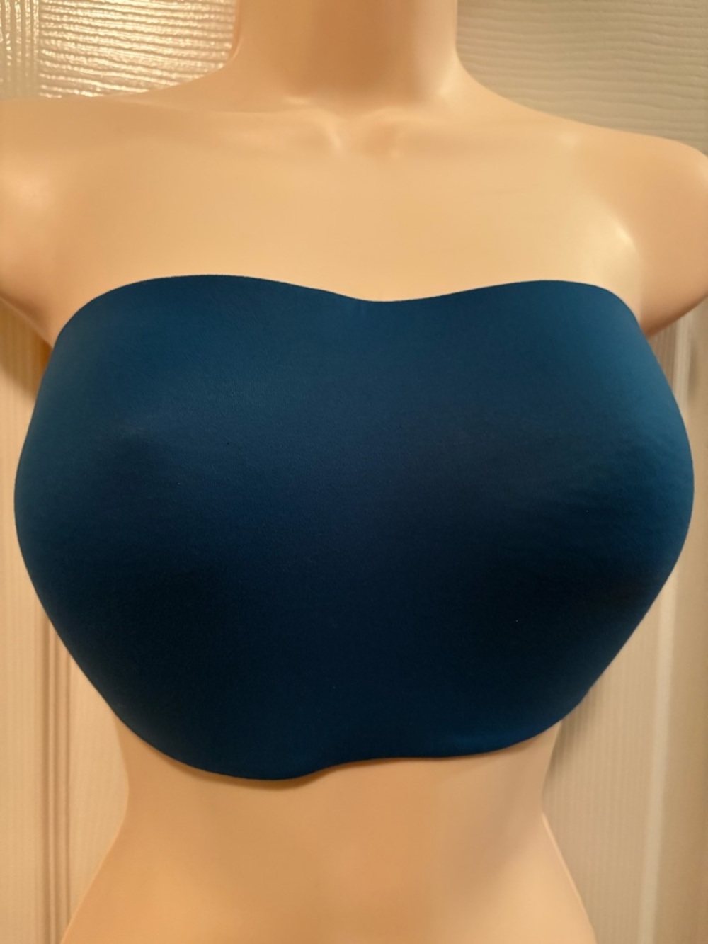 Strapless Seamless Bandeau Bra - Teal